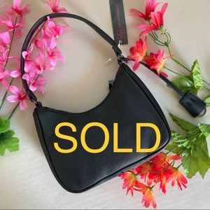 New! No Boundaries Women’s Contemporary Mini Hobo Shoulder Bag Purse
